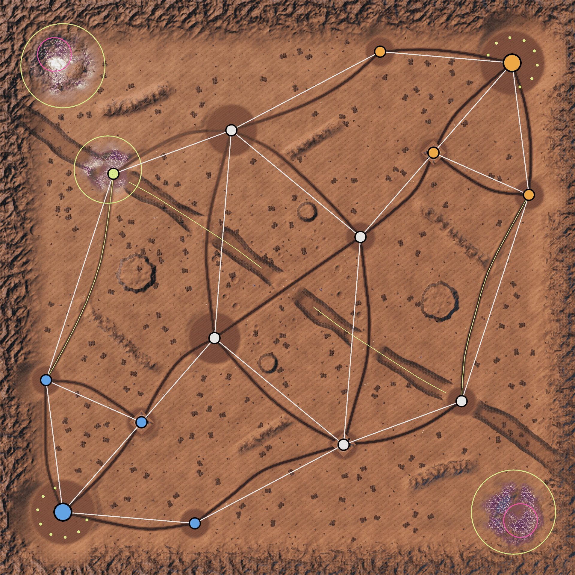 Ironveil Basin, Vanta: Topdown map